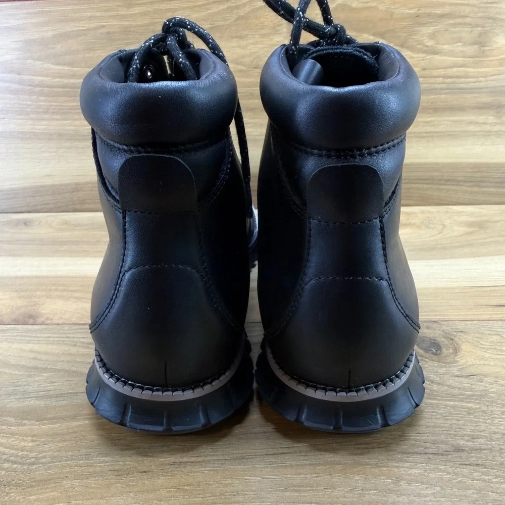 Cole Haan Zero Grand Hiker Mens Boot 11 M Black Leather Outdoor Business Casual